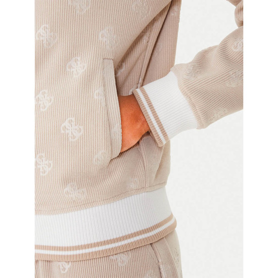 Guess Γυναικεία ζακέτα Paulina Full Zip Sweatshirt